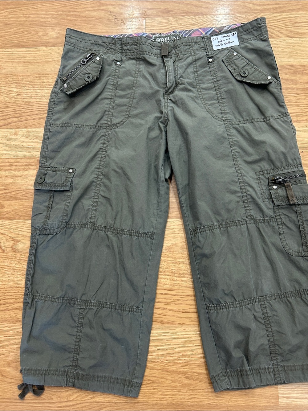 S17.   Olive Cargo Pants